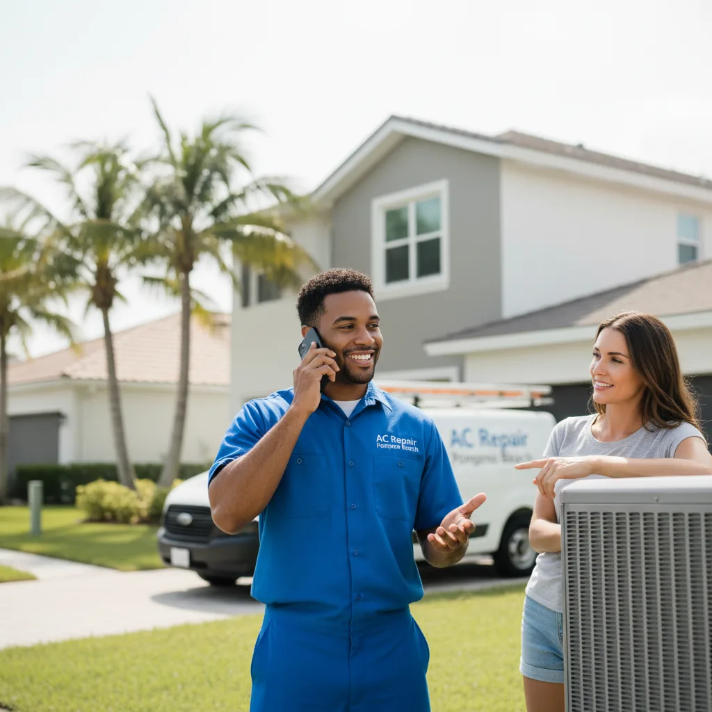 AC Repair Pompano Beach customer support in East Bernard